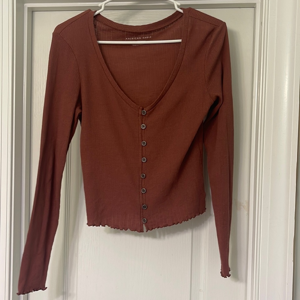 American Eagle Long Sleeve Top